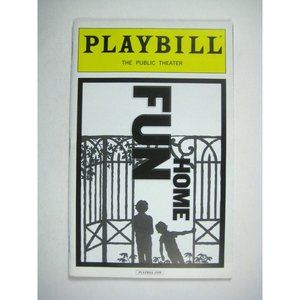 Fun Home Playbill 2003 Public Theatre Cerveris Alexandra Socha Judy Kuhn